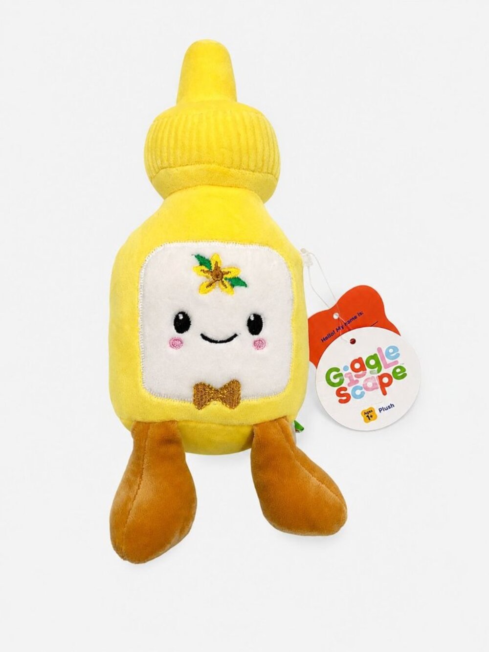 2025 Gigglescape Plush Mustard Bottle 9" New Toy Target Exclusive